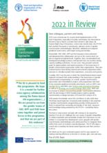 2022 in Review - Joint Programme on Gender Transformative Approaches for Food Security and Nutrition