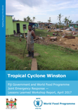 Tropical Cyclone Winston - Fiji Government and WFP Joint Emergency Response - 2017 