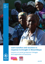 Cash transfers and vouchers in response to drought in Mozambique