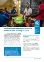 Value Chain Assessment for Home Grown School Feeding, 2021