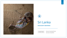 Sri Lanka: Remote Household Food Security Surveys