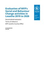 Lesotho, Social behaviour change activities: Evaluation (2019-2026)
