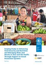 Scoping Study on Enhancing Food Security and Nutrition and Managing Risks and Shocks in Asia and the Pacific Through Support to Social Protection Systems – Samoa