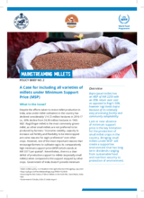 Mainstreaming Millets. Policy Brief 2. : A Case for including all varieties of millets under Minimum Support Price (MSP)