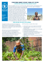 Strengthening Community Resilience Through Asset Creation: A Southern Africa Perspective on Food Assistance for Assets