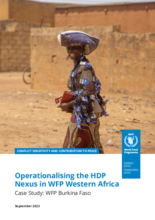 2023 - Operationalising the HDP Nexus in WFP Western Africa. Case Study: Burkina Faso