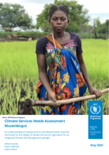 Climate Services Needs Assessment Mozambique –  2021