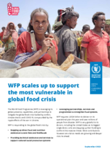 WFP scales up to support the most vulnerable in Global Food Crisis