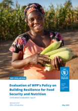 Evaluation of WFP’s Policy on Building Resilience for Food Security and Nutrition