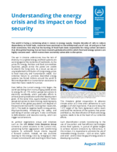 Understanding the Energy Crisis and its Impact on Food Security