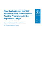 Republic of Congo, WFP  McGovern-Dole Funded School Feeding Programme 2018-2022: Final evaluation