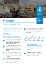 WFP FITTEST Factsheet
