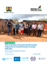 Kenya, Final evaluation of the Joint UN SDG Funded Programme for Social Protection in Kenya 2020-2022