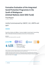 Madagascar, Formative Evaluation of Integrated Social Protection Programme in the South of Madagascar (Joint SDG Fund)