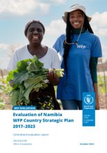 Evaluation of Namibia  WFP Country Strategic Plan  2017-2023