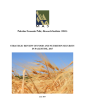 2017 - Zero Hunger Strategic Review -   Palestine