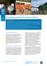 2022 - Strengthening Supply Chain Capacity in Bhutan