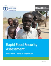 South Sudan - Rapid Food Security Assessment: Boma, Pibor Country in Jonglei State, May 2018