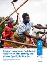 Rwanda, Cash-Based Transfers on Food Security and Gender Equality: Impact Evaluation
