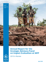 Annual Report 2019 for the Strategic Advisory Panel on Impact Evaluation at WFP
