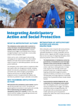 Integrating Anticipatory Action and Social Protection