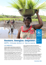 Climate Crisis in Sierra Leone: How WFP is Assisting