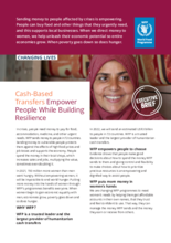 Changing Lives – Cash-Based Transfers