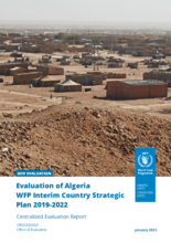 Evaluation of Algeria WFP Interim Country Strategic Plan 2019-2022