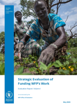 Strategic Evaluation of Funding WFP's Work