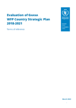 Evaluation of Ghana WFP Country Strategic Plan 2018-2021 