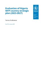 Evaluation of Nigeria WFP Country Strategic Plan 2023-2027