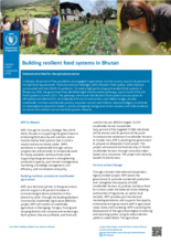 Building resilient food systems in Bhutan