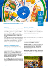 2021 – WFP Malawi -Prevention of Undernutrition Factsheet, May 2021