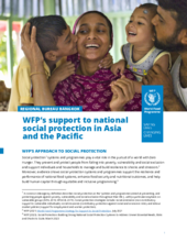 WFP’s support to national social protection in Asia and the Pacific