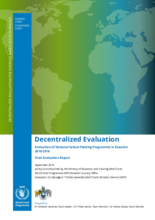 Eswatini, Evaluation of the National School Feeding Programme (2010-2018)