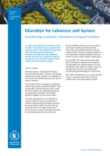 2019 - Education for Lebanese and  Syrians