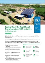 Scaling Up of the Rapid Rural Transformation (RRT) Initiative in Madagascar