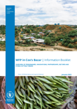 WFP Bangladesh – Cox’s Bazar Information Booklet