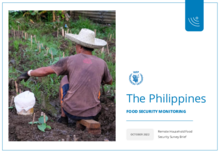 WFP Philippines – Food Security Monitoring - October 2022