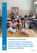 School Feeding in Emergencies: a synthesis evaluation