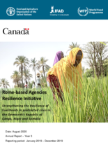 Rome-based Agencies - Canada Resilience Initiative - 2019 Annual Report