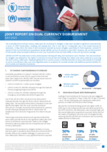 Joint Report on Dual Currency Disbursement (UNHCR-WFP) - July 2023