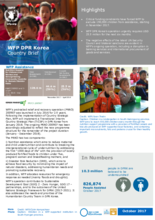 2017 - WFP DPR Korea - Country Brief