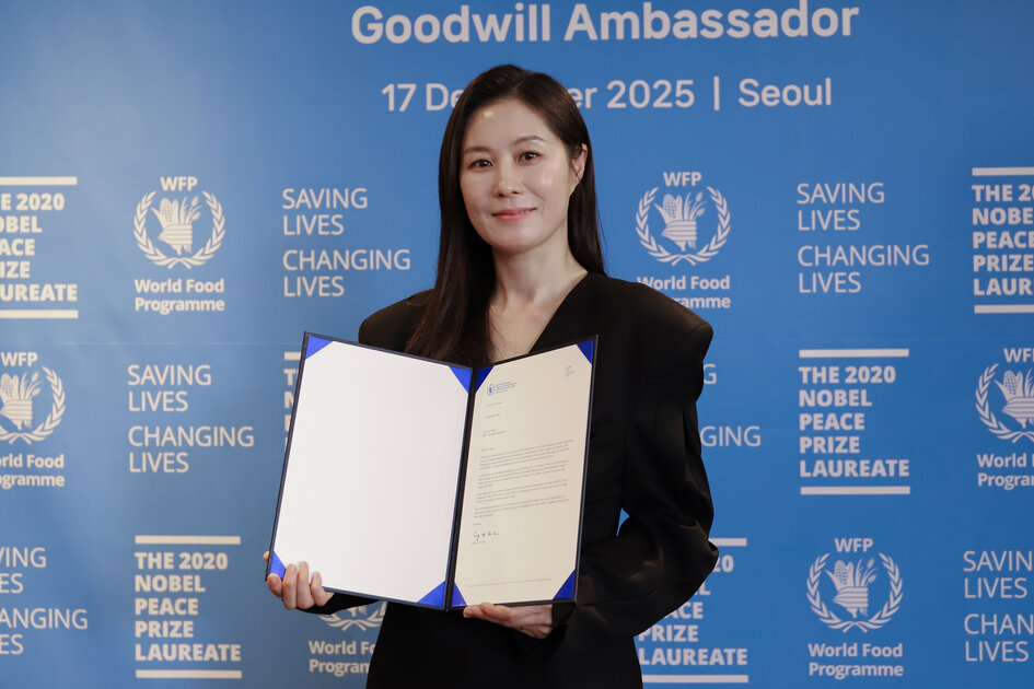 WFP appoints South Korean actress Moon So-ri as Goodwill Ambassador