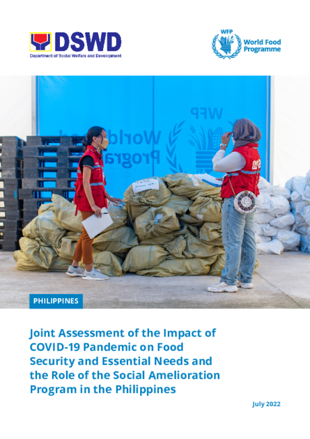 Joint Assessment of the Impact of COVID-19 Pandemic on Food Security ...