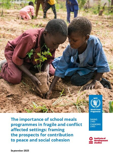 The importance of school meals programmes in fragile and conflict ...