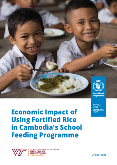 Economic Impact of Using Fortified Rice in Cambodia’s School Feeding ...