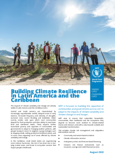 Building Climate Resilience in Latin America and the Caribbean | World ...
