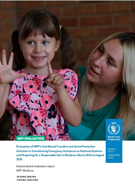 Moldova, Social protection activities (2022-2025): Decentralized evaluation