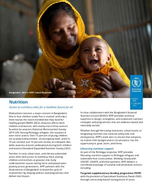 Bangladesh factsheets